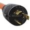 Ac Works Plug Adapter, STW, 6-50R, L6-20P, 6-50P, L6-20P, 1.5 ft., Orange WDL620650-018 - alternate 4